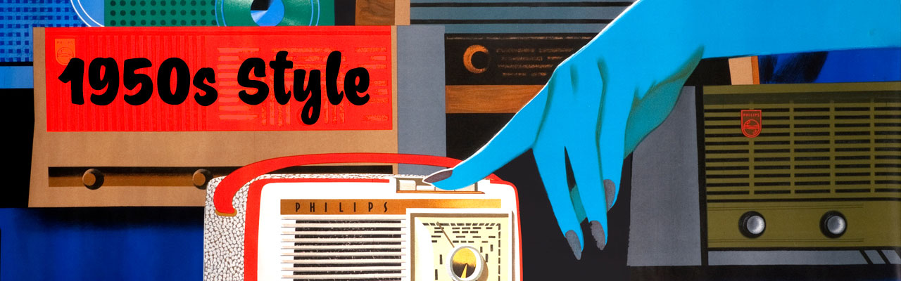 1950s Style Posters