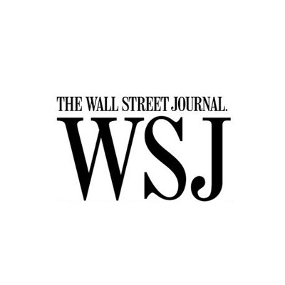 Wall Street Journal logo; white, black