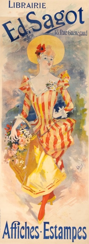 Pretty young woman with bouquet of flowers; red, yellow, blue